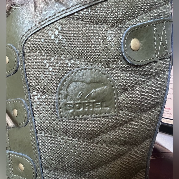 SOREL Women's TOFINO II Waterproof Snow Boots Peatmoss/Black NL2333-213 SIZE 8 - Picture 14 of 14